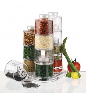 Комплект бурканчета за подправки Spice Tower