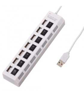 USB разклонител - 7 активни USB порта