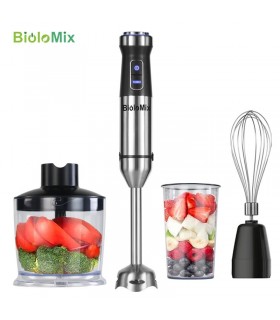 4в1 Пасатор, чопър, миксер и купа Biolomix 1100W