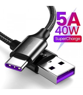 5А Type-C USB кабел за бързо зареждане на телефон