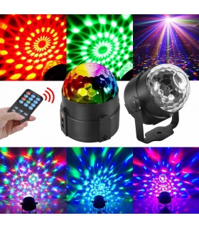 LED парти лампа проектор с дистанционно управление