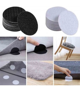 5 чифта велкро лепенки против пързаляне на килими