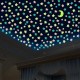 100 броя фосфоресциращи звездички за детска стая