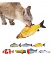 Реалистична плюшена Рибка - Играчка за котки
