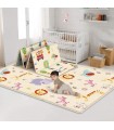 Детско изолиращо килимче за игра с две лица - размери 180х100см.
