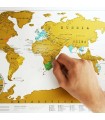Скреч карта на света