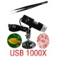 USB микроскоп 500x / 1000x
