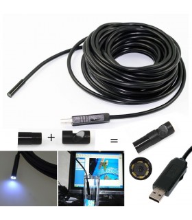 USB Ендоскоп 2М, 5М, 10М - Водоустойчив