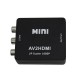 AV към HDMI адаптер конвертор за видео и аудио