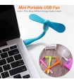 Преносим мини USB вентилатор за компютър