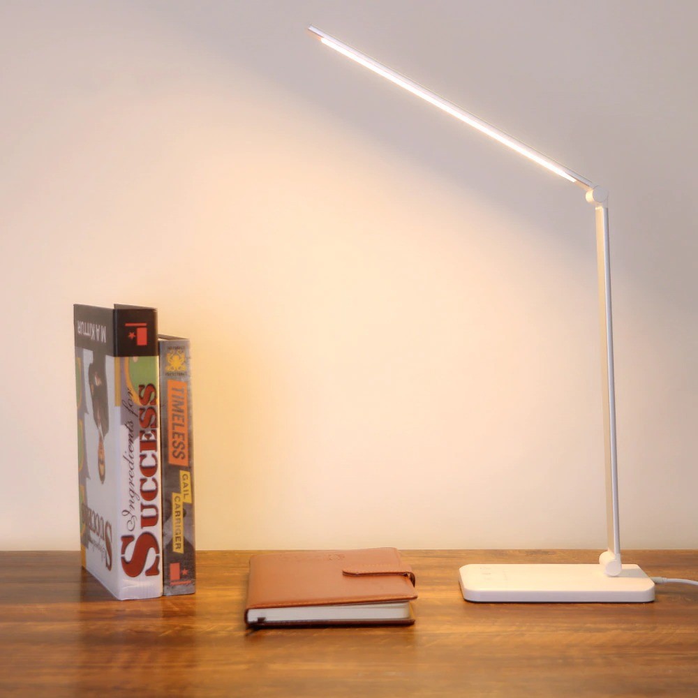 LED настолна лампа с алуминиеви рамена и грижа за очите - модел 009А