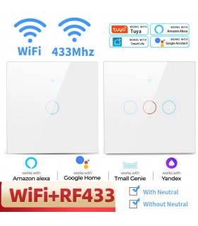 WiFi ключ за осветление с тъч и управление от телефон
