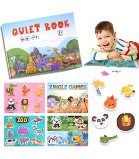 Монтесори тиха книга за деца - QUIET BOOK