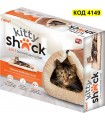 2в1 топла постелка и къщичка за котка Kitty Shack