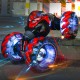 RC кола трансформър Stunt Сar с гривна за управление с жестове и LED гуми