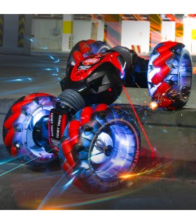 RC кола трансформър Stunt Сar с гривна за управление с жестове и LED гуми