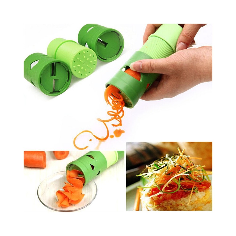Уред за правене на спирали от зеленчуци