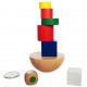 Монтесори Кула от дървени геометрични блокчета за баланс