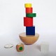 Монтесори Кула от дървени геометрични блокчета за баланс