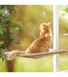 Котешки хамак за прозорец