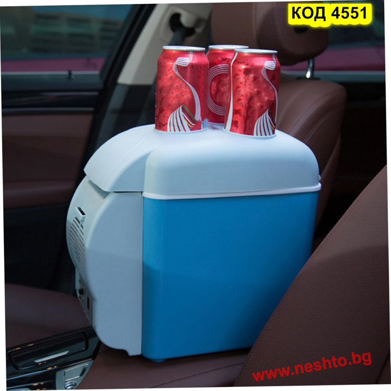 Електрическа Хладилна Чанта за Кола 12V – Охлаждане/Затопляне