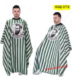 Професионална пелерина за подстригване BARBERSHOP - зелено рае