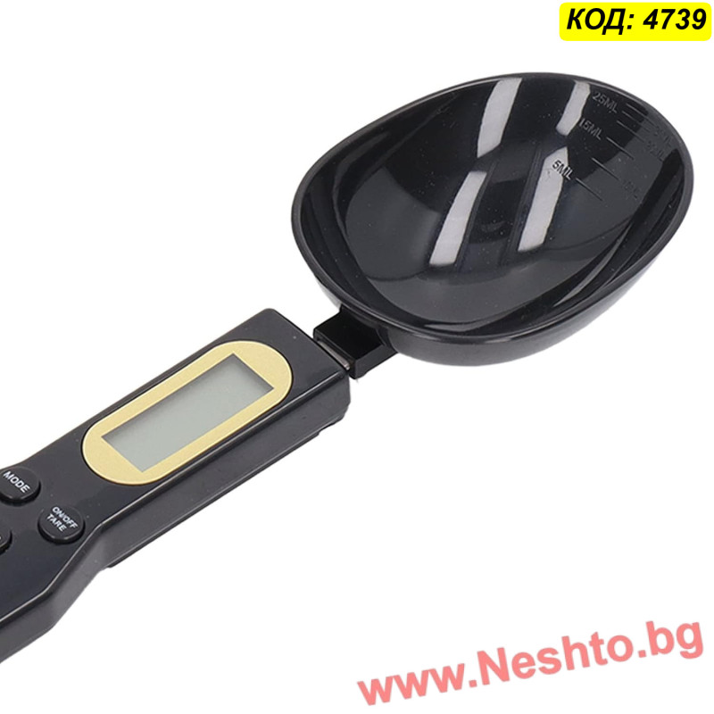 Дигитална мерителна лъжица-везна 0.1g до 500g | Прецизна кухненска везна