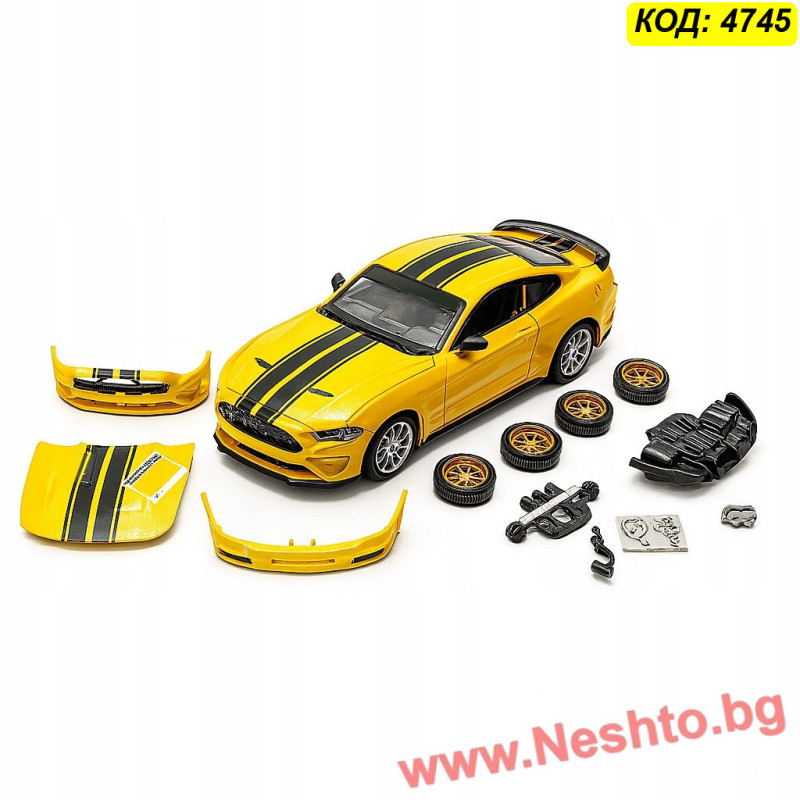 Мустанг тунинг модел 1:24 | Ford GT Die-cast с части