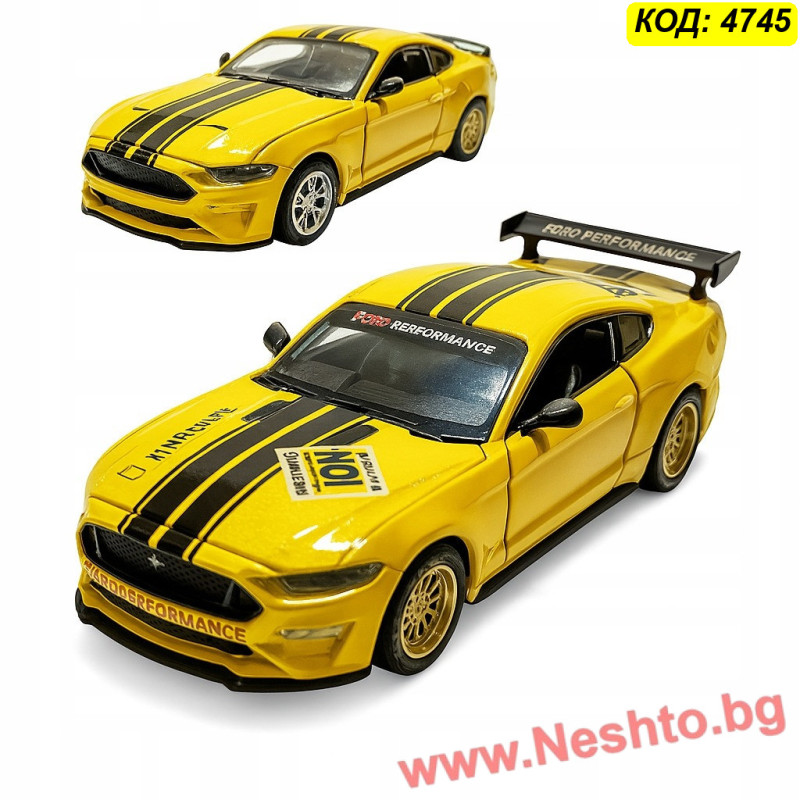 Мустанг тунинг модел 1:24 | Ford GT Die-cast с части
