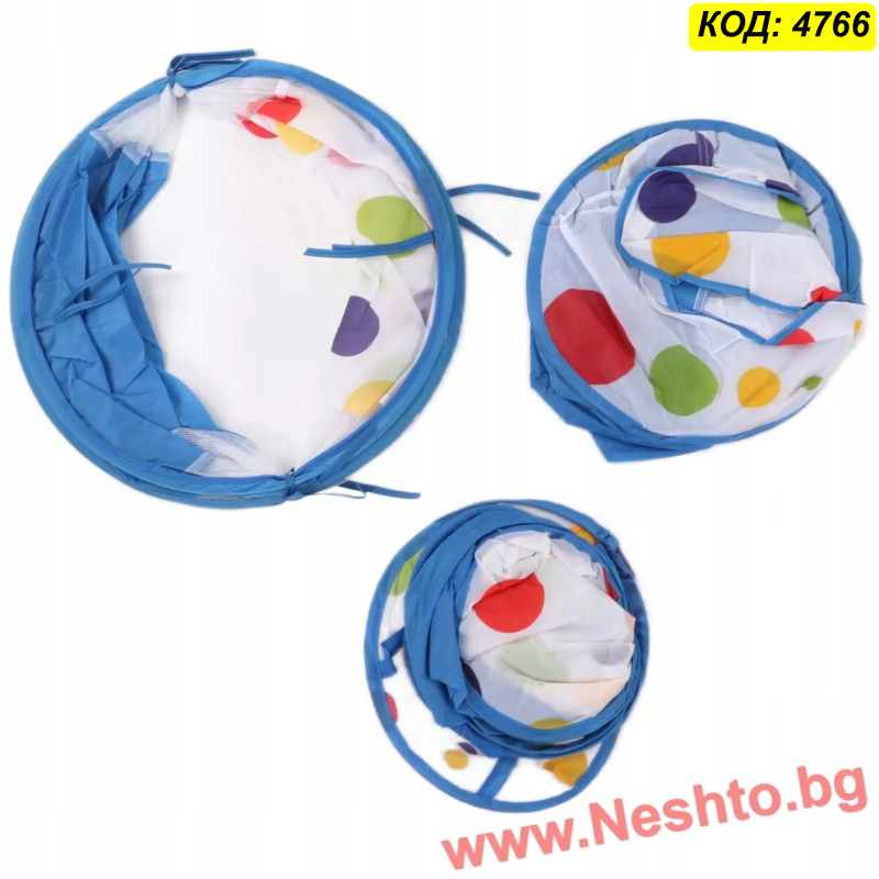 Палатка с басейн за топки
