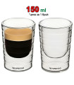 Елегантна 150 мл двустенна чаша за кафе Nespresso