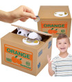Електронна Касичка "Крадливото Коте" (Orange Box) – Механизъм за Монети