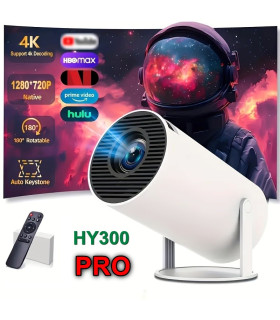 Мини Проектор за Домашно Кино HY300 Pro с Android 11 и WiFi