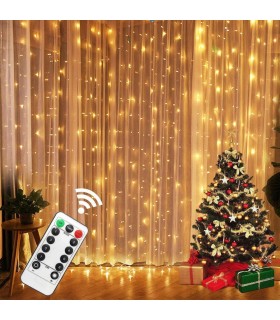 LED лампички за завеса