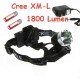 Мощен акумулаторен челник 1800Lm CREE T6