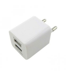 220V към 2х USB Зарядно  2.1/1.0A
