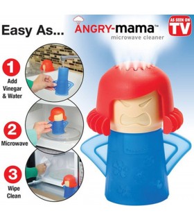 Уред за почистване на микровълнова фурна Angry Mama