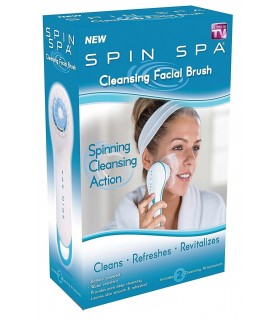 Четка за почистване и масаж на лицето Spin Spa Face Brush