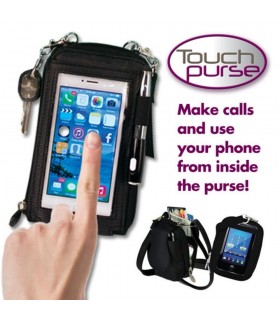 Портфейл и кейс за телефон всичко в едно Touch Purse