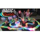 Детска светеща писта с количка Magic Tracks - к-т 220 части