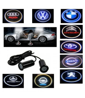 Лого проектор за врати на коли - BMW, AUDI, MERCEDES, VW, OPEL