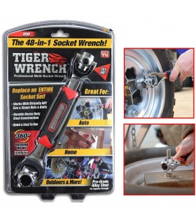 Универсален звездогаечен ключ Tiger Wrench 48 в 1
