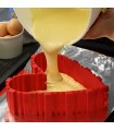 Сглобяема силиконова форма за печене от 4 части