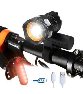 Фар за велосипед с USB T6 1600LM