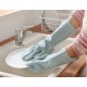 Ръкавици с четка за миене на съдове